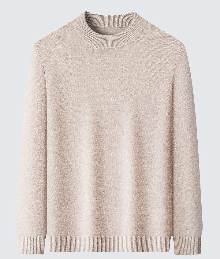 

Men s Cashmere Half-Zip Thick Wool Sweater, Long-Sleeve Winter Base Layer XXXL (90-97.5 kg)