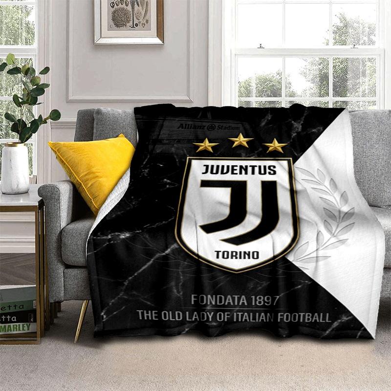 Juventus Football Club Logo Blanket Camping Trip Soft And Comfortable Sheet Gift Office Rest Blanket