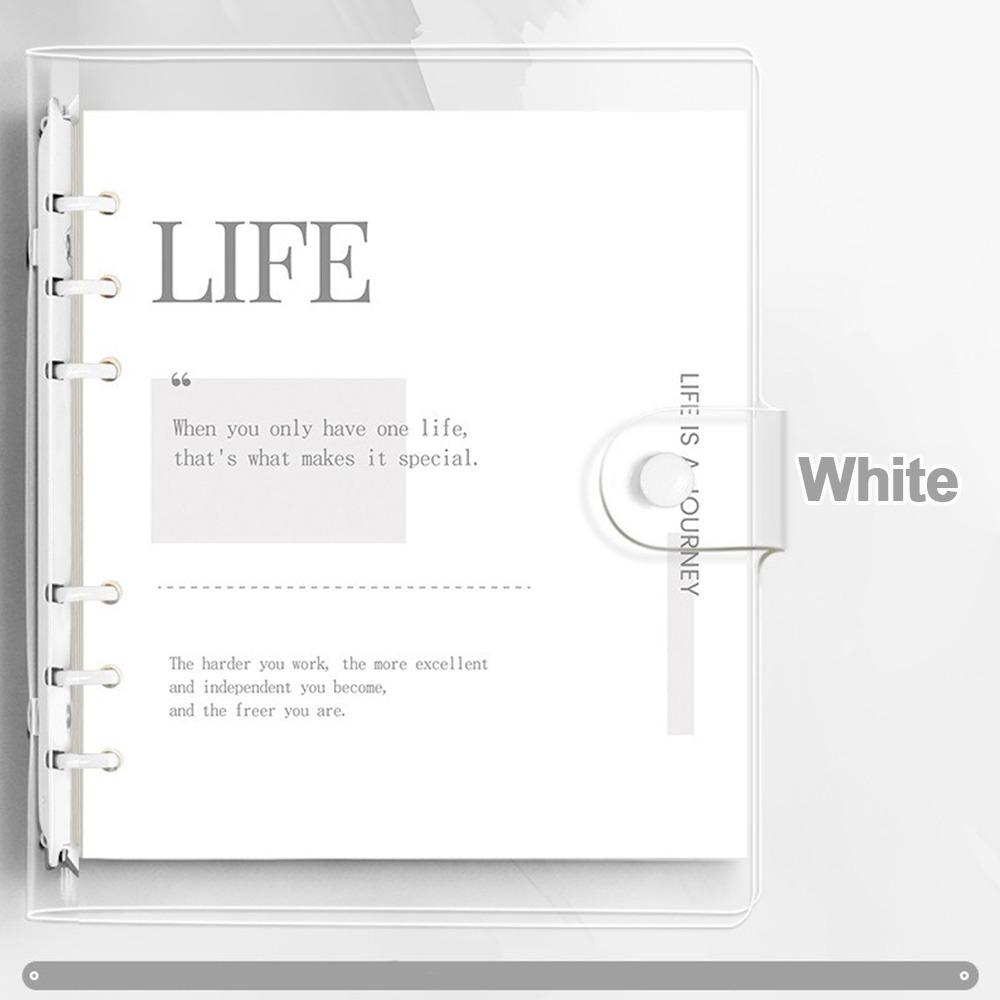 

Thicken Paper Loose-Leaf Notebooks Binder Memo Book New Journal Notepads Office Study Stationery белый