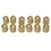 12PCS LED Tealight Golden Warm Light Flameless Light Candle for Christmas Birthday Party
