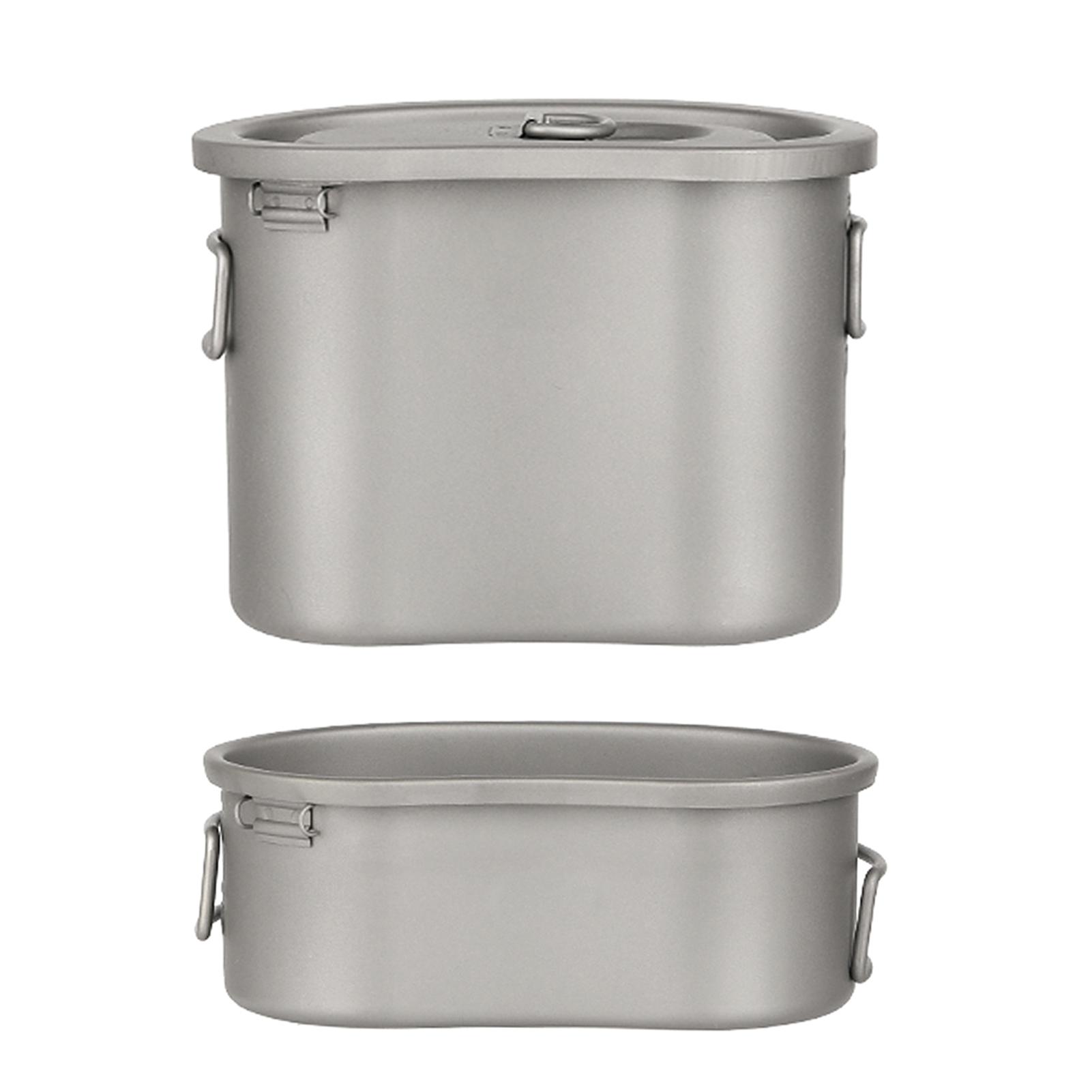 Lixada Outdoor Camping   Canteen Set 380ml 750ml Hanging Pot Home Picnic Backpacking