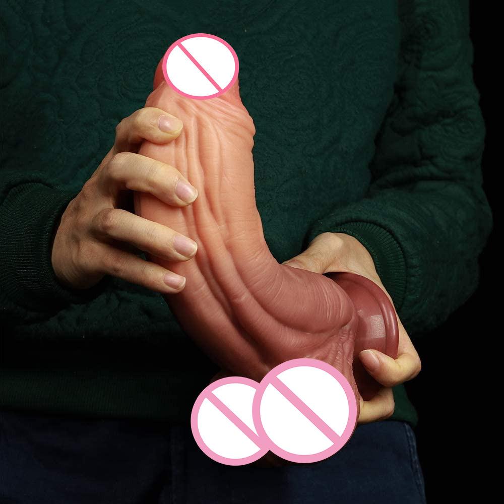 9.64 Inch Huge Dildo with Suction Cup Dildo for Anal Lifelike Dildo Realistic Penis Sex Toys for Woman Adult Sex Toys