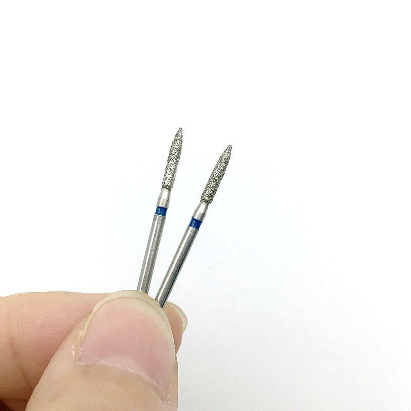 1 krabice Vysoce kvalitní zubní diamantové frézy FG 1,6 mm Středně vysokorychlostní vrtáky pro leštění Vyhlazující leštičky na zuby FO-X22