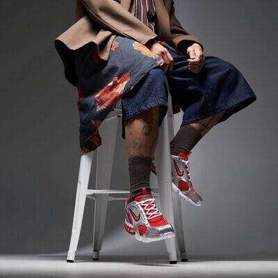 Nike Air Zoom Spiridon Cage 2 Sneakers (CJ1288) Red/silver