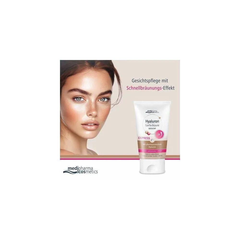Medipharma Hyaluronic Face Cream Gentle Tanning 30ml