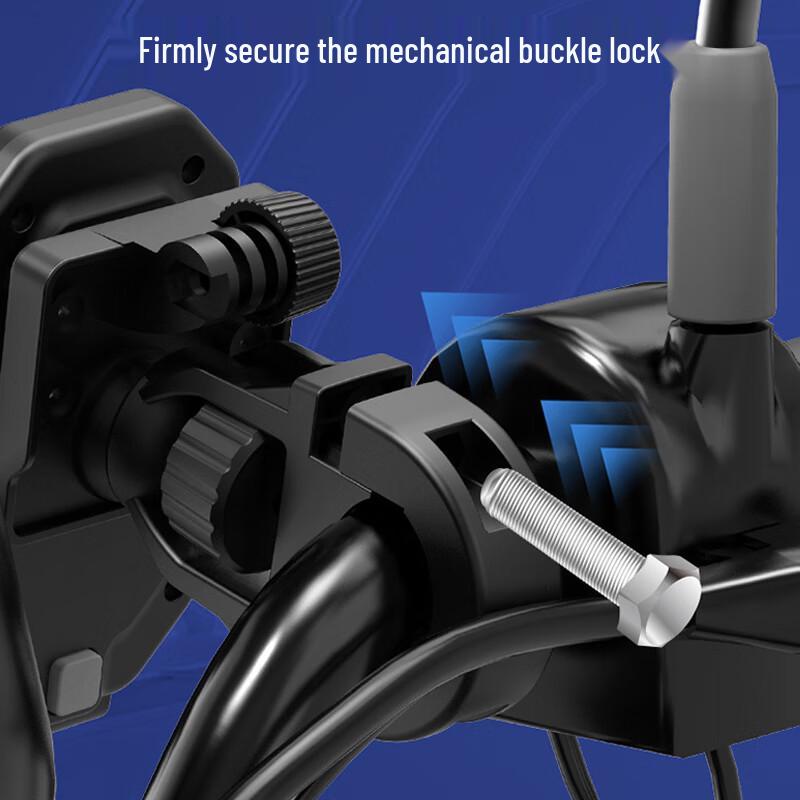 Electric Scooter Phone Holder with Sun & Rain Visor