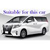 For 2015- Toyota Alphard Vellfire AH30 Car Accessories ABS Door Side Mirror Cover Trim Rear View Cap Overlay Molding Garnish