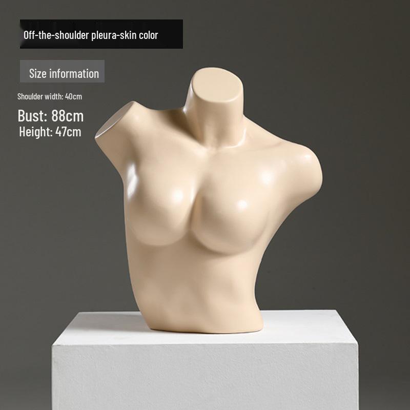 Female and Male Torso Mannequin Stand for Displaying Underwear and Bras