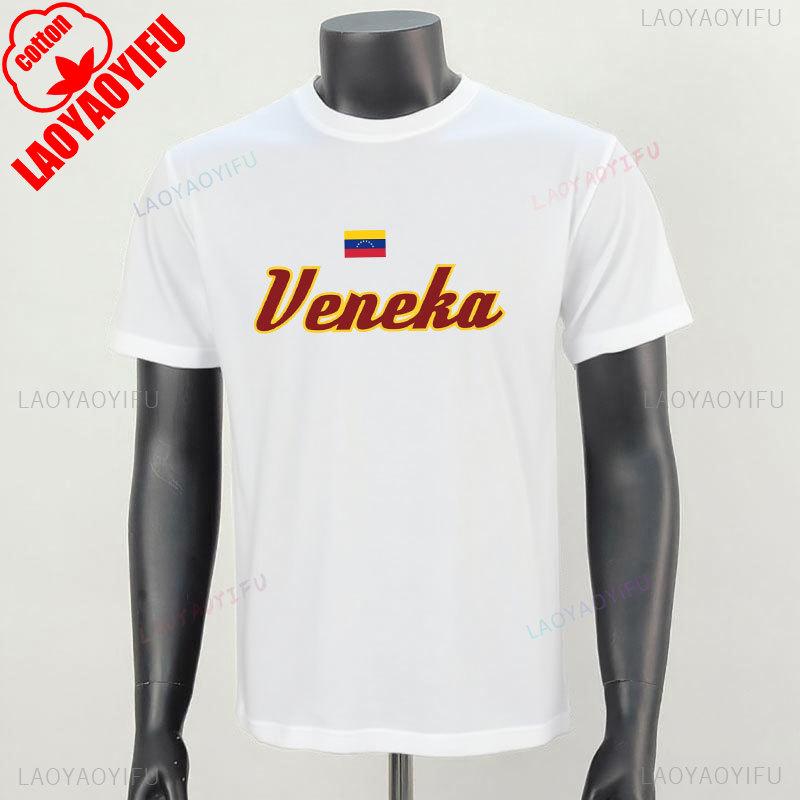 2026 New Venezuela Flag Shirts Latina Heritage Tee Christmas Gift Idea Venezuelans Vintage Streetwear Oneck Soft Shortsleeve
