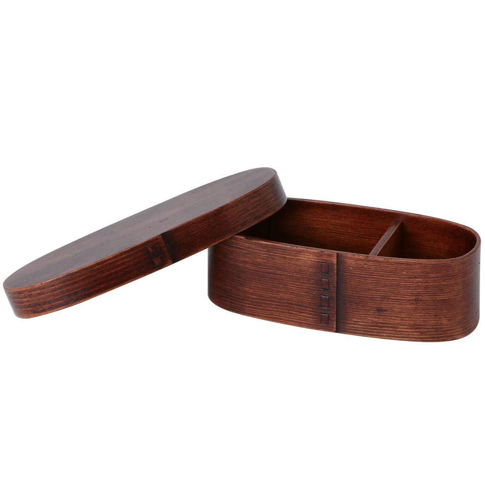 

Nakashige International Bento x x BDH188A Ланч-бокс, Коричневый, 19.5 9.5 6.8 см,