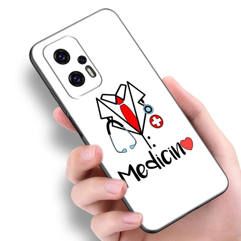 

Чехол для телефона «Доктор медсестра, здоровье» для Xiaomi POCO F2 F3 M2 M3 M4 X3 X4 Pro NFC F4 GT 5G F1 X2 C3 C31 C40 M5S, мягкий черный чехол из ТПУ Xiaomi POCO M5S