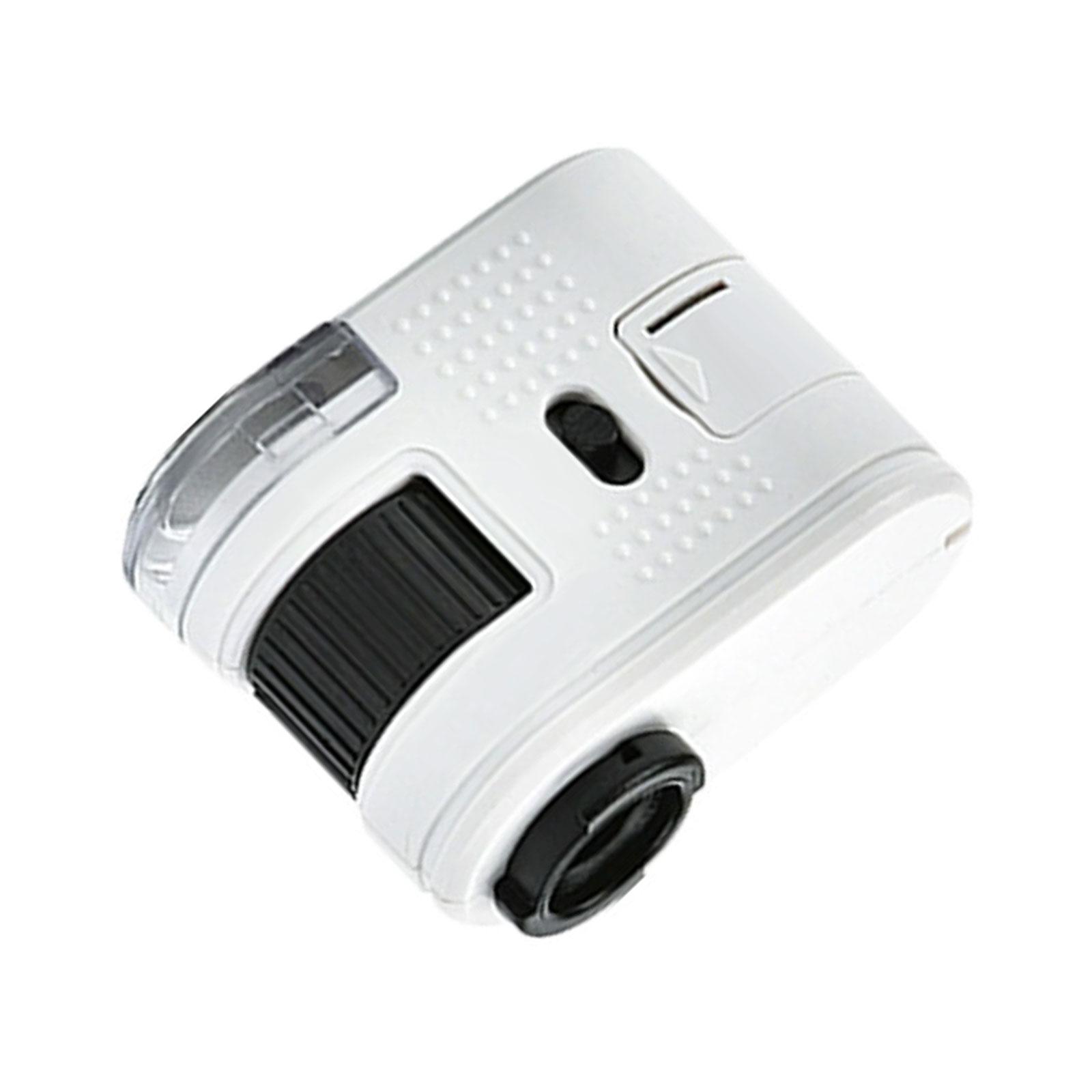 

Ручний мікроскоп зі 100-кратним збільшенням та світлодіодним підсвічуванням для студентів, вчителів та любителів активного відпочинку. Подарунок на день народження B