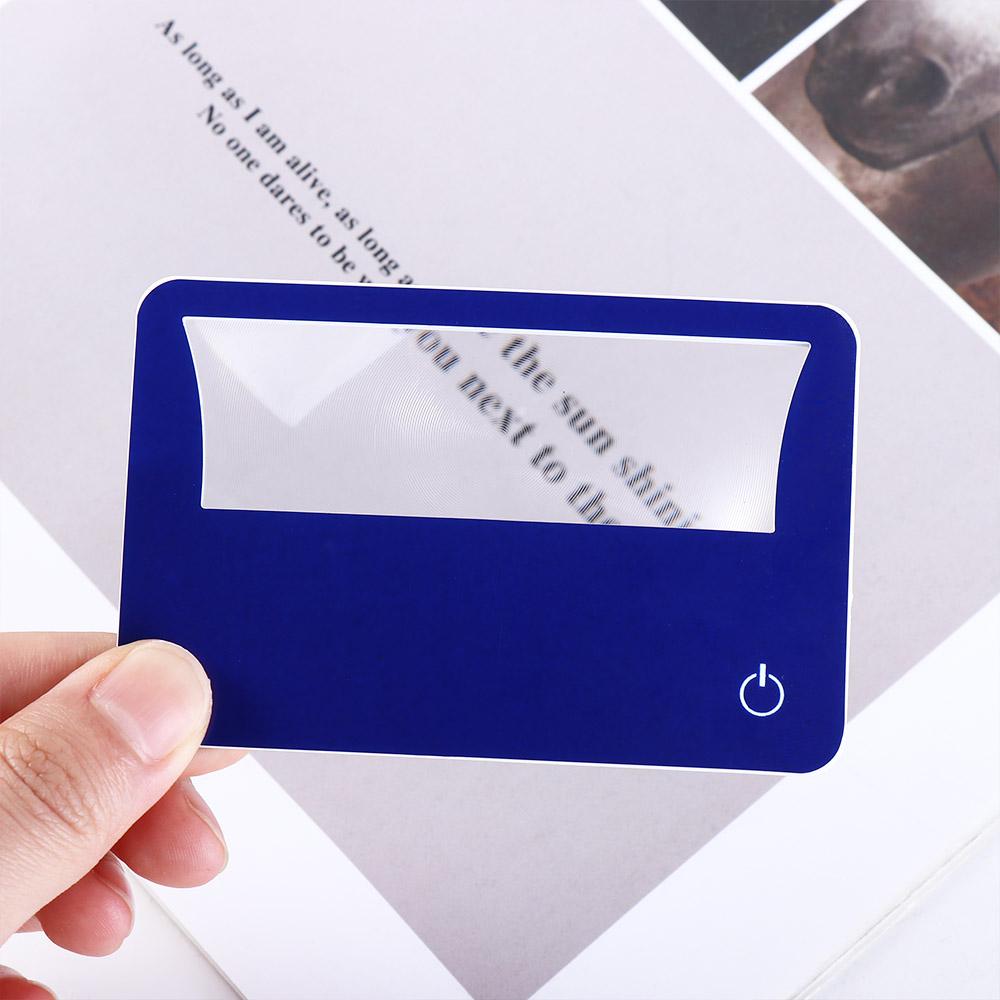 3X Pocket Small Prints Maps Book Magnifier Sheet Reading Magnifiers Loupe Lens Magnifying Glass