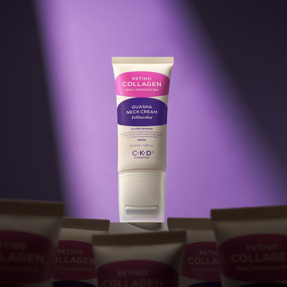 CKD Retino Collagen Guasha Neck Wrinkle Cream Fill Talk Shot 50ml