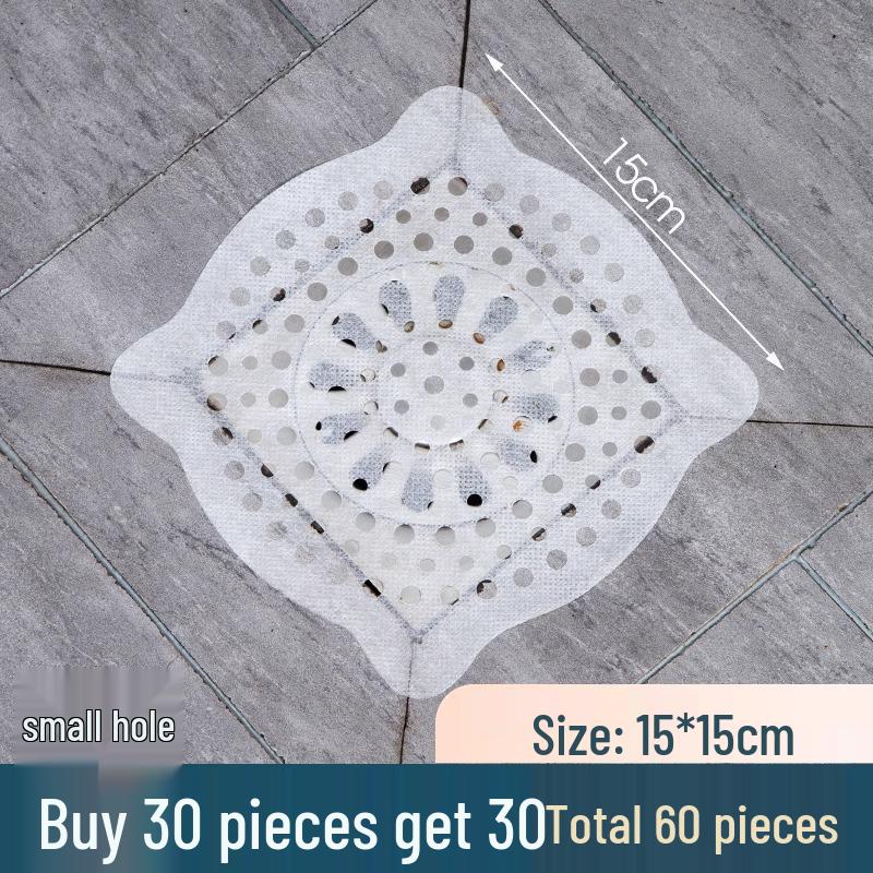 Disposable Bathroom Drain Hair Filter Sticker