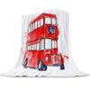 Cabina Telefonica di Londra Coperta in Pile Corallo Lenzuolo Invernale Copriletto Coperta per Divano Letto Leggera Sottile Morbida Calda Coperte in Flanella