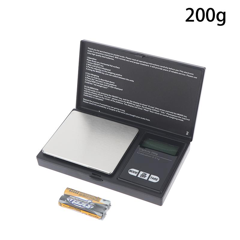 Balance Électronique Portable Poids Gramme Or Bijoux Balance Électronique Bijoux 100G /200G/300G/500G 0.01G