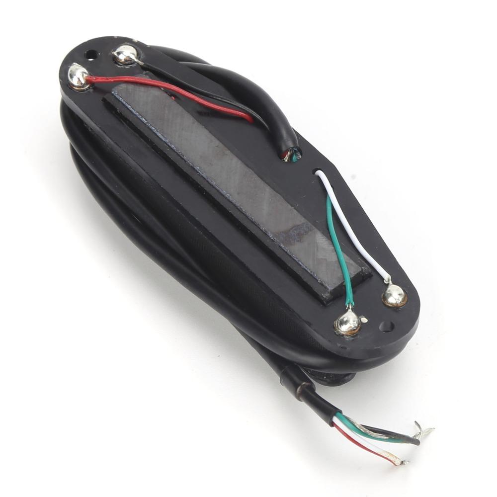 Black Dual Rail Humbucker Pickup 10K Output Hot Humbucker Pickup  For Electric Guitar