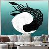 Bohemian Wall Tapestry Nature Yin Yang Zen Decor Room Hanging Tapestry Aesthetic Wall Art Home Decor Room Divider Backdrop