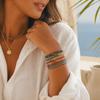 Multi-colored Beaded Light Luxury Hand-woven Hand Rope Female, Bohemian Vacation Glass Rice Bead Bracelet Tide