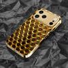Elegante Lussuosa Custodia per Telefono di Fascia Alta Vetro Galvanizzato Custodia per Telefono per iPhone 17 16 15 14 13 12 11pm Pro Plus Resistente alle Cadute