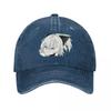 Greyscale Blanc Baseball Cap Hat Unisex Uv Protection Solar Hat Unisexs Baseball Womens