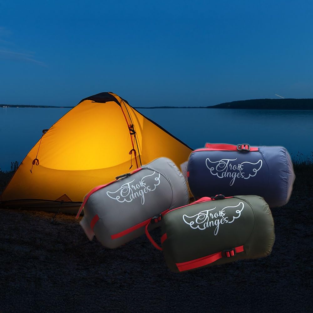 Trois Anges Lightweight Down Shruff Compact Down Sleeping Bag Connectable Envelope Type Down All Season Futon Cold Protection Disaster Prevention