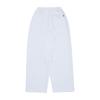 BLANKBRICK One-Pleat Wide Sweatpants Melange White