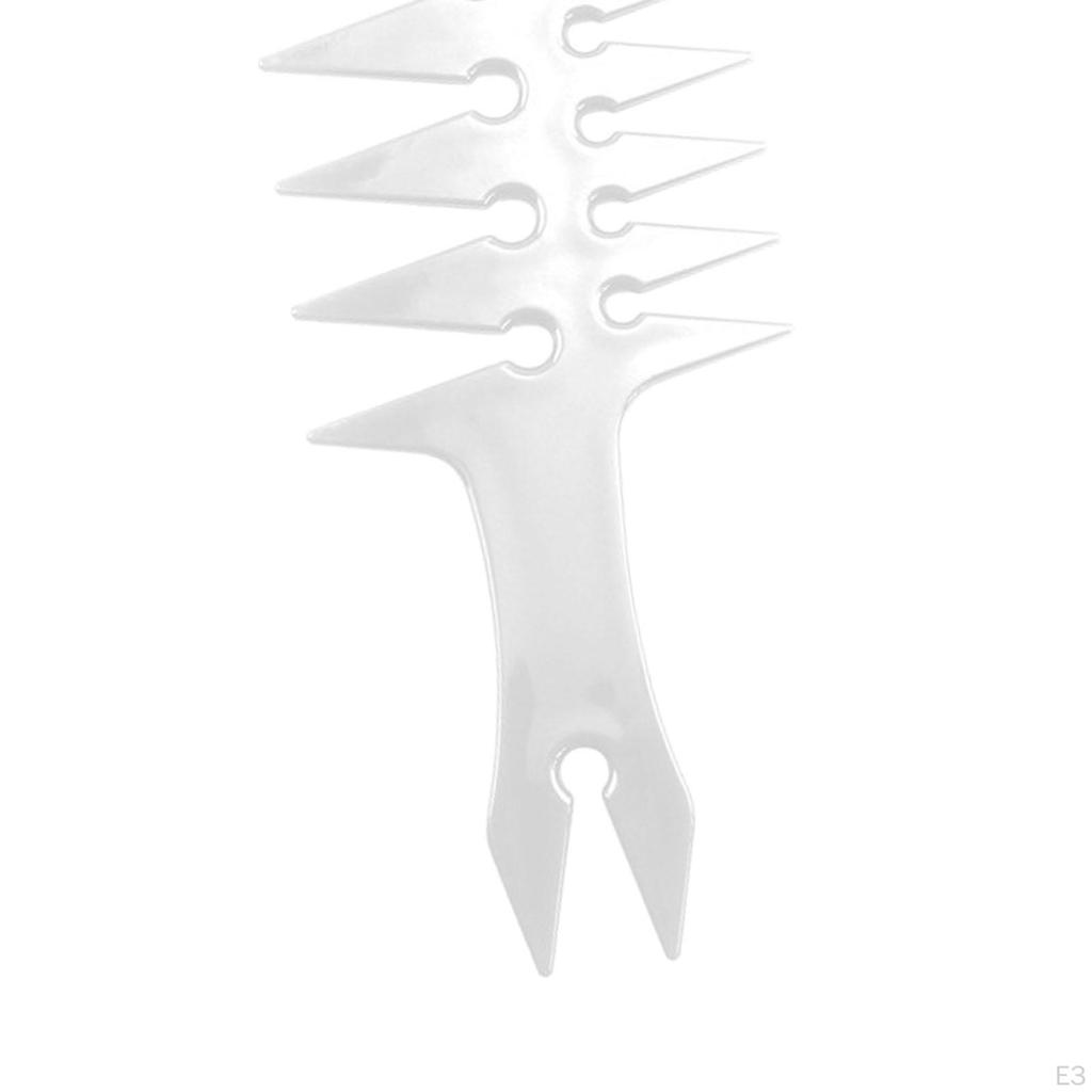 for Men Wide Hairpins Combs Hair Styling Hairdressing