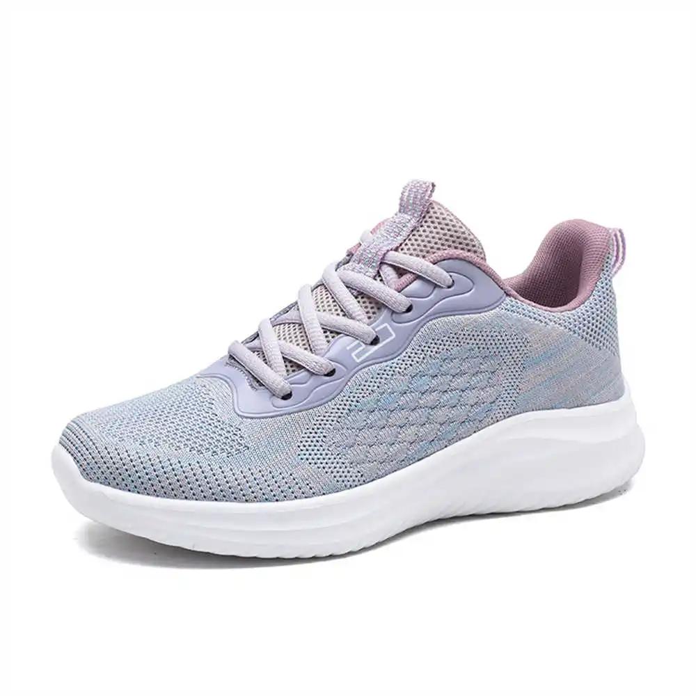 Super Big Size Purple Thick Sole Shoes Oxford Outdoor Women Boots Sneakers Women Heel Sports Industrial Sewing Luxary Tenks