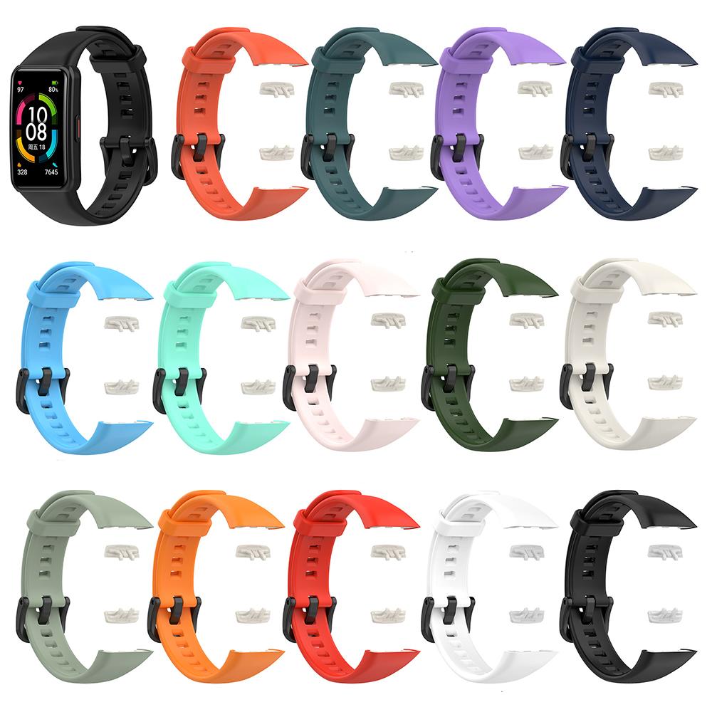 Silicone Strap For Huawei Band 6 Smart Bracelet Wristband for Honor Band 6/Honor Band 7