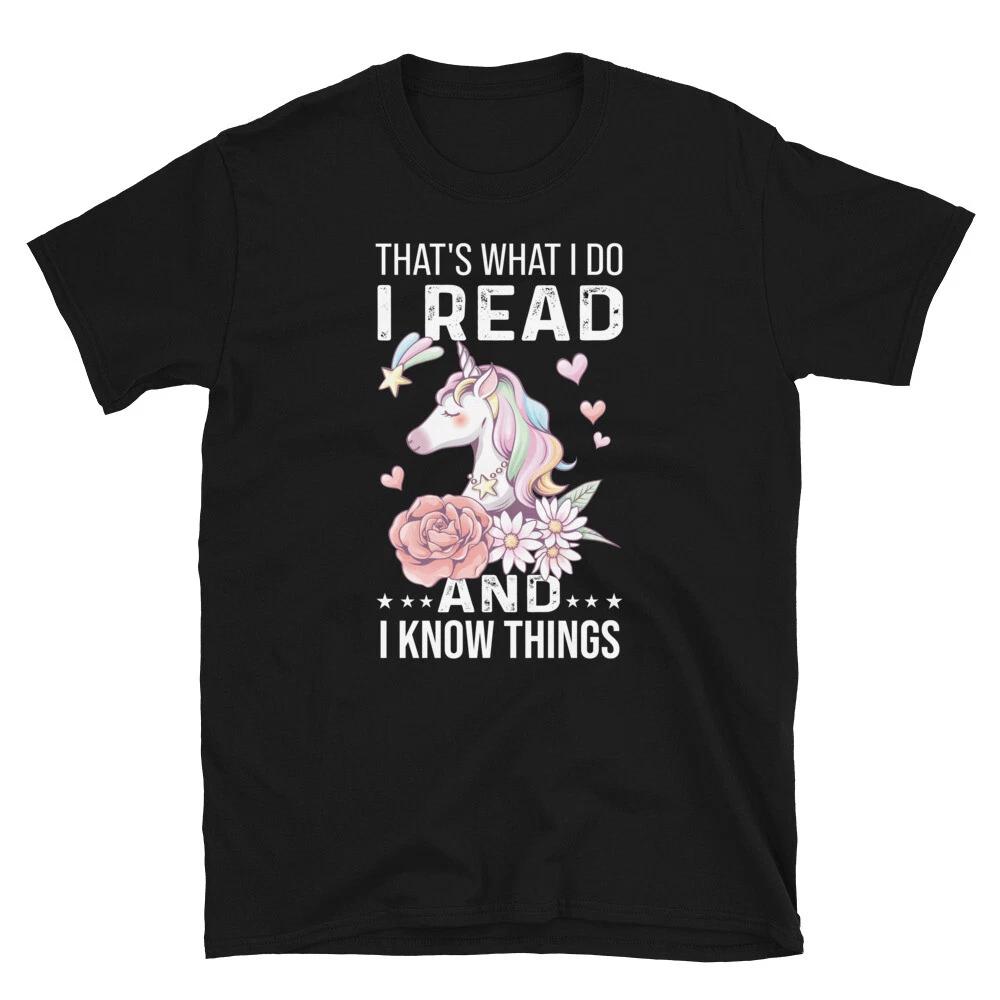 

I Read Unicorn T-Shirt M