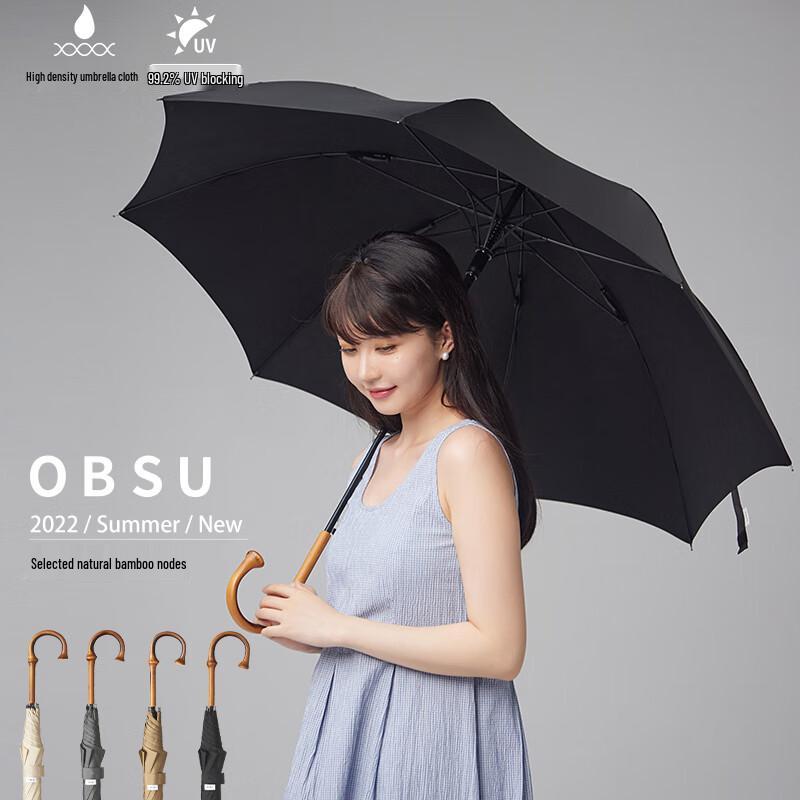 OBSU Automatic Windproof Long-Handle Umbrella Standard
