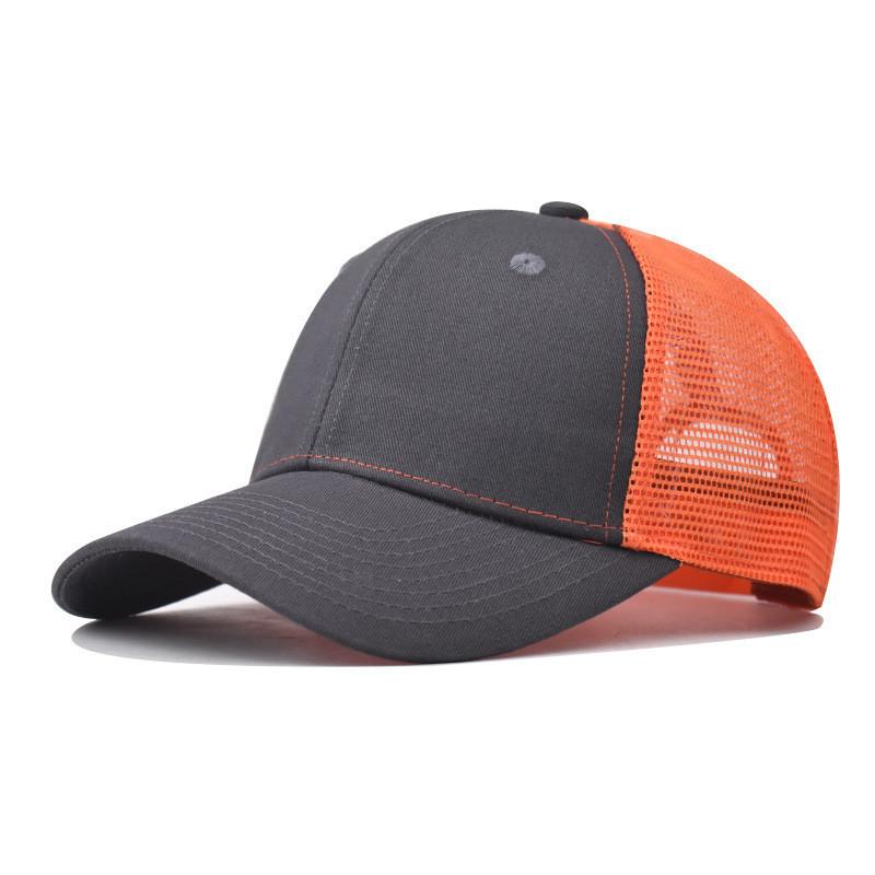 Trendy Personalized Cotton Baseball Cap With Short Brim And Stylish Colors