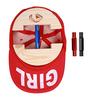 HAIBEIR Hat Stretcher, Denim Multicolor Adjustable Heavy Hat Stretcher for Hats, Cowboy Hats, Baseball Caps, Wool Hats, and Men's and Women's Caps (Bl