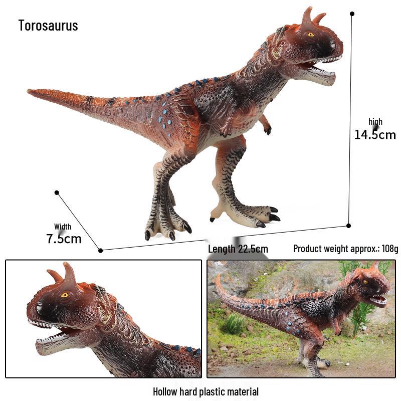 Large Tyrannosaurus Rex Dinosaur Toy Figure - Jurassic Animal Model Gift for Children