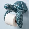 PLA Toilettenpapierhalter Skulptur Toilettenrollenhalter Meeresstrand-Thema Papierhalter für Strandhaus und Maritime Wohnkultur