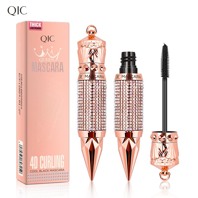 QIC 8.5g Long Lasting Mascara Exquisite Natural Effect Waterproof 4D Mascara for Makeup
