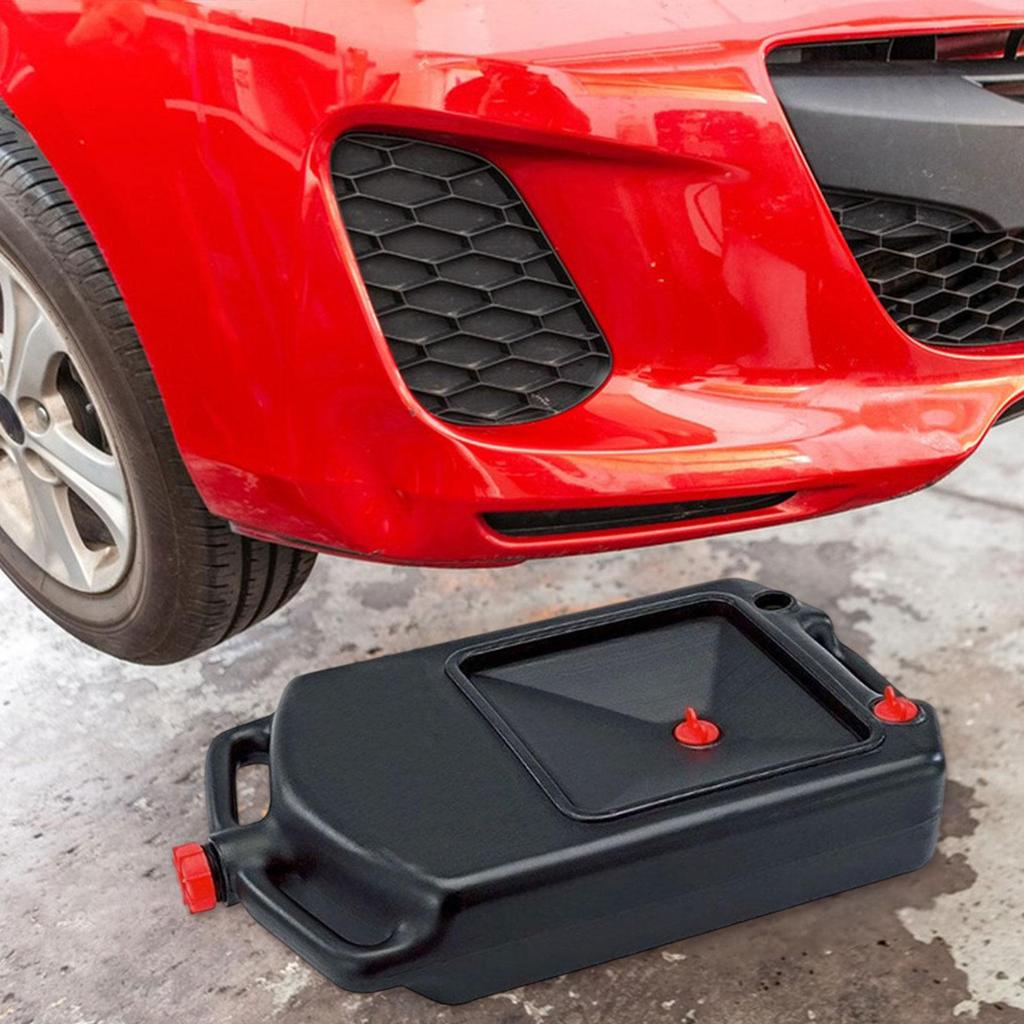 Oil Receiving Basin Drip Pan Oil Drain Pan Automotive Maintenance Tools for Car Van Motorcycle Collecting Waste Fluids
