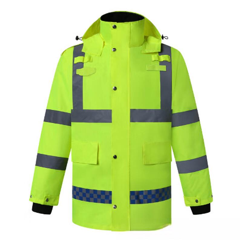 Brangdy Reflective Winter Safety Raincoat Set
