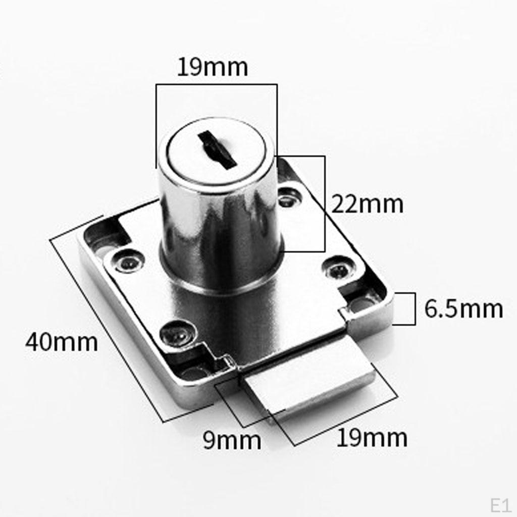2mm 32mm Schubladen-Schrank-Schlosszylinder