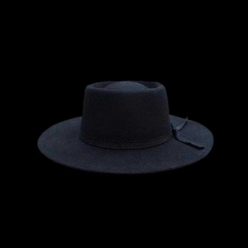Dramatic Performances Hat Fancy Dress Hat Artistic Youth Hats Vintages Western for Every Occasion