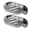 Kitchen Tool Shower Organization Sponge Holder Bathroom Storage Soap Plates Drain Rack Soap Dishes
