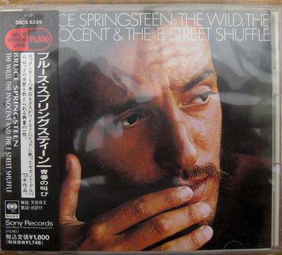 CD BRUCE SPRINGSTEEN  Wild The Innocent  The E Street S SRCS6259 SONY 1992 Japan Rock Used