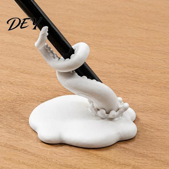 Artistic Desktop Ornament Octopus Tentacles Pen Holder, 3D Printed Creative Stationery Organizer, Desk Organizer for Office Decorative Storage Stand,
