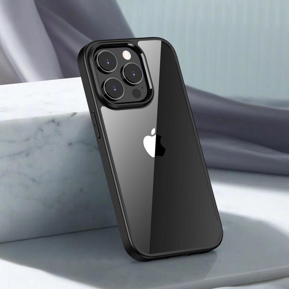 "iPhone 14/14 Pro/14 Pro Max Anti-Fall Transparent Protective Case"
