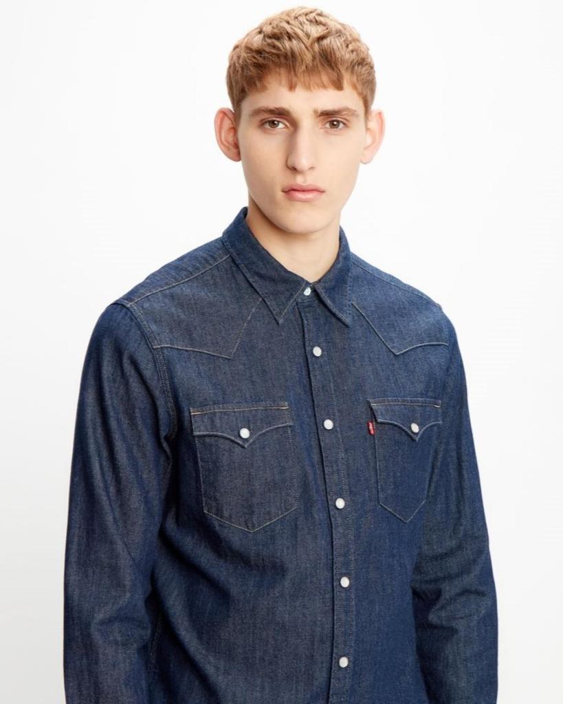 Levi's BARSTOW WESTERN Long Sleeve Denim Shirt 85744-0000 US L