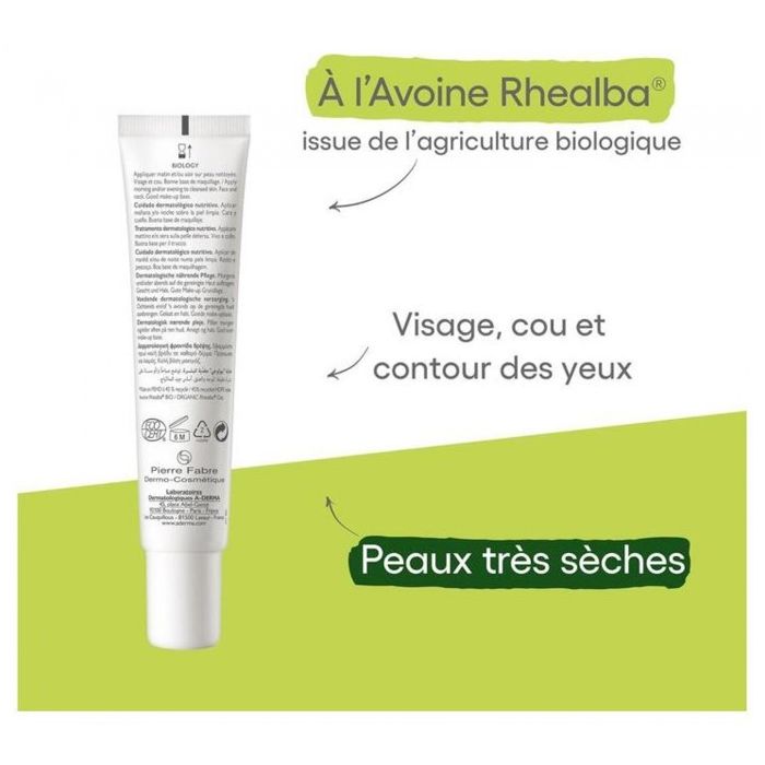 A-DERMA - Biologie Nutri Care 40 Ml De Crème