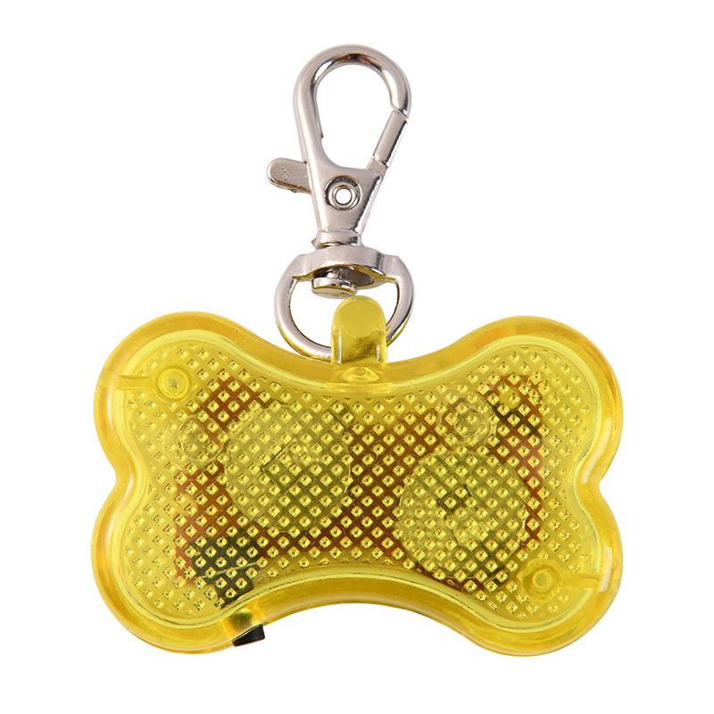 Pet Led Dog Collar Bone Pendant Dog Cat Collar Pet Leads Glow Accessories Outdoor Night Safety Decoration Light Pet Supplies