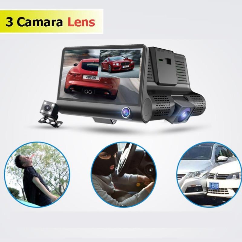 1080p In 4 Car Camera Recorder Dual Front And Rear Dash Night Cam